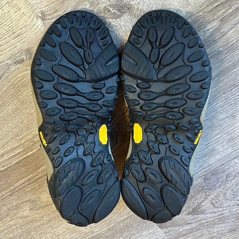 Merrell‎ Kahuna 4 Leather Hiking Sandals Vibram Soles Brown Mens 7 UK 6 EUR 40